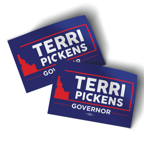Terri Pickens (4" x 6" Vinyl Sticker -- Pack of Two!)