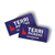 Terri Pickens (4" x 2" Vinyl Sticker -- Pack of Two!)