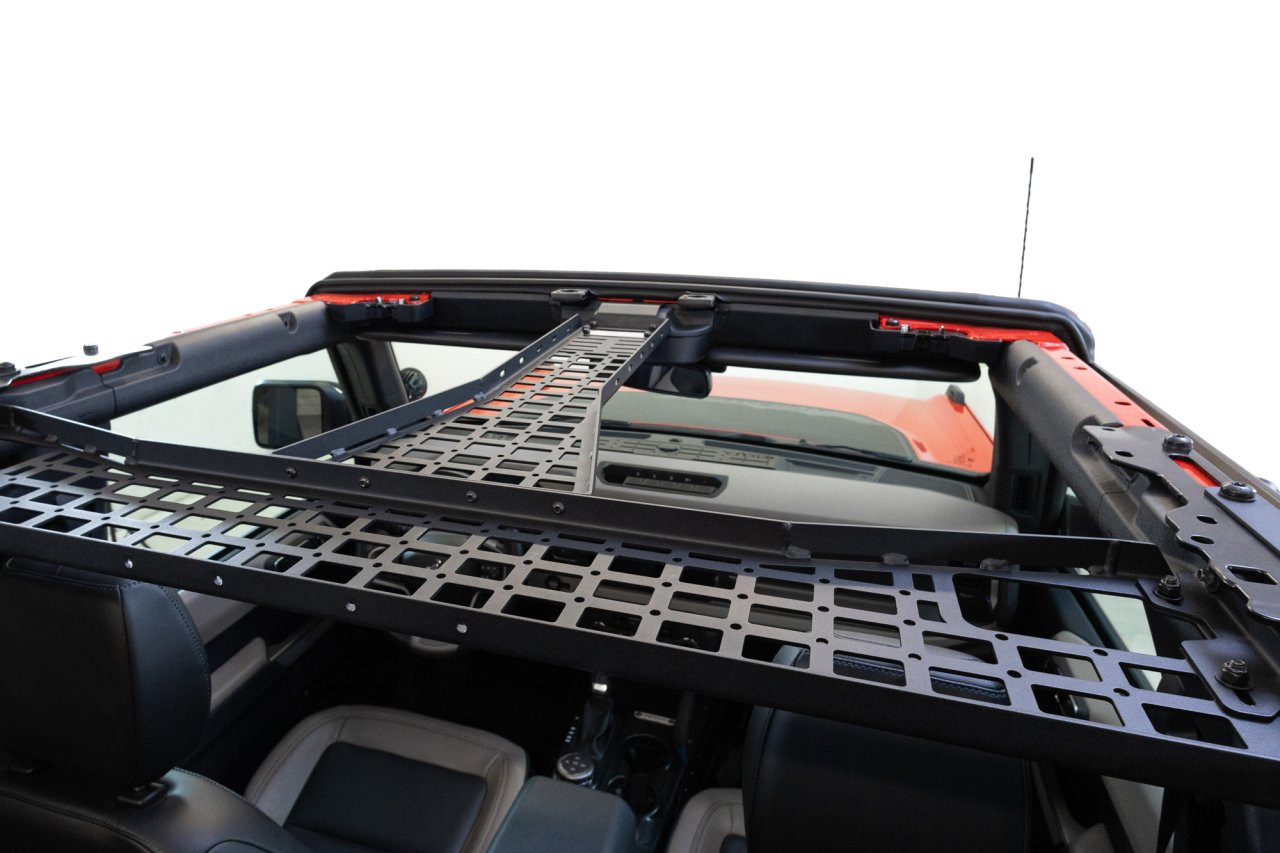 Overhead Molle Panels (AC2302901NA) — installed view