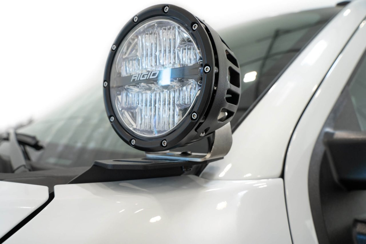 Ditch Light Brackets (AC8101801NA) — installed view