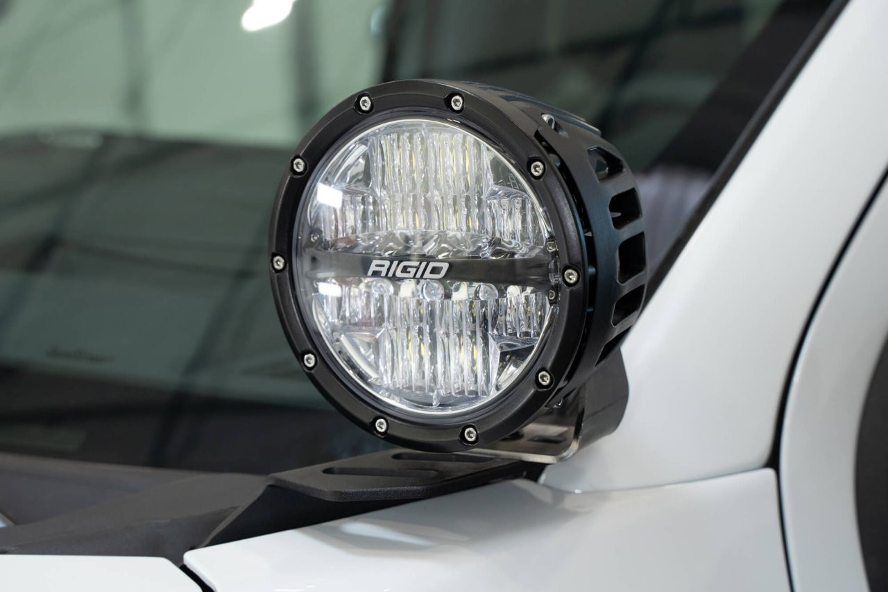 Ditch Light Brackets (AC8101801NA) — installed view