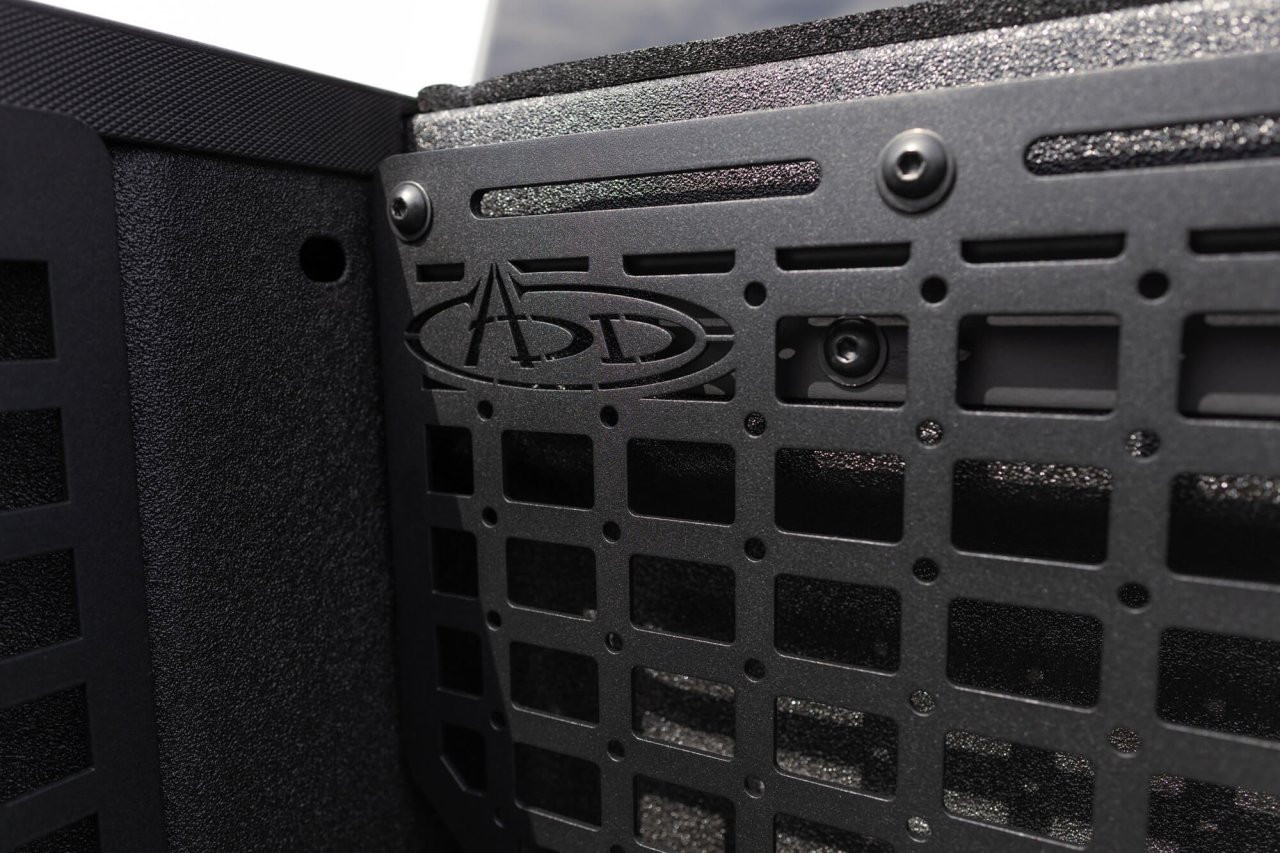Bed Cab Molle Panels (AC8102101NA) — installed view
