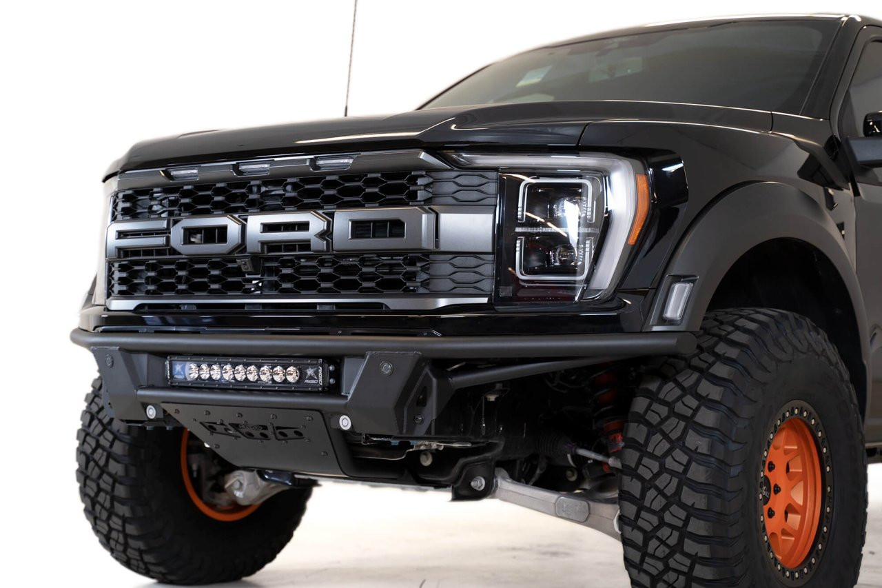 PRO Bolt-On Front Bumper (F218102070103) — installed view