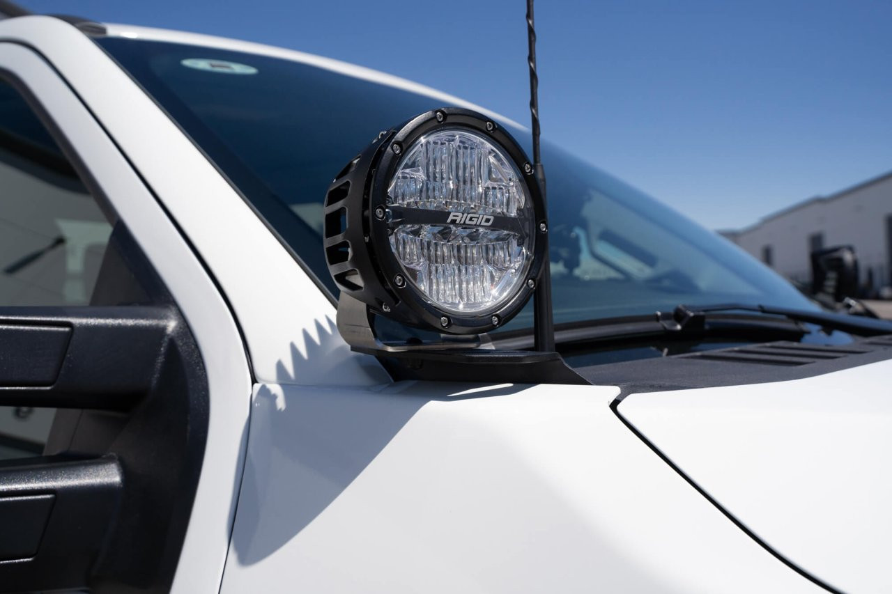 Ditch Light Brackets (AC2301801NA) — installed view
