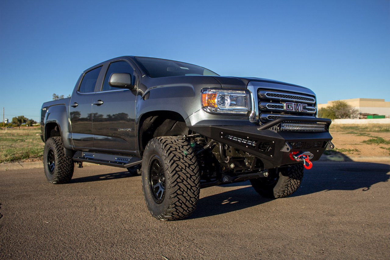 HoneyBadger Front Bumper (F357382720103) — installed view