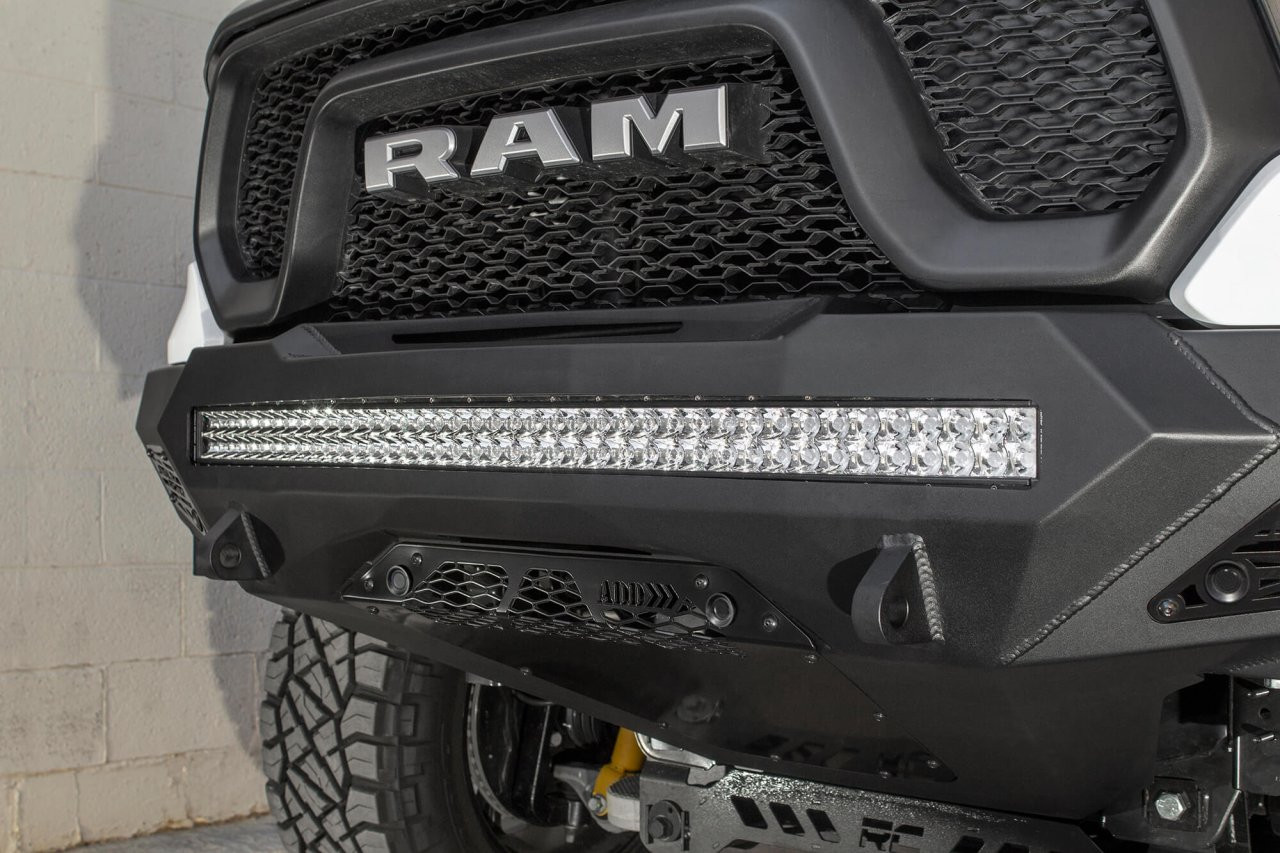 Stealth Fighter Front Bumper (F611402770103) — installed view