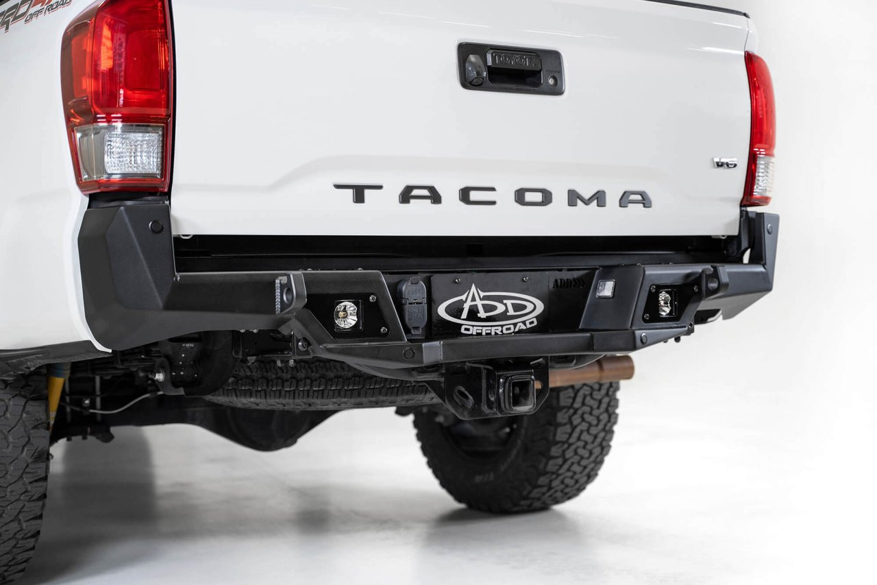 Stealth Fighter Rear Bumper (R681241280103) — installed view