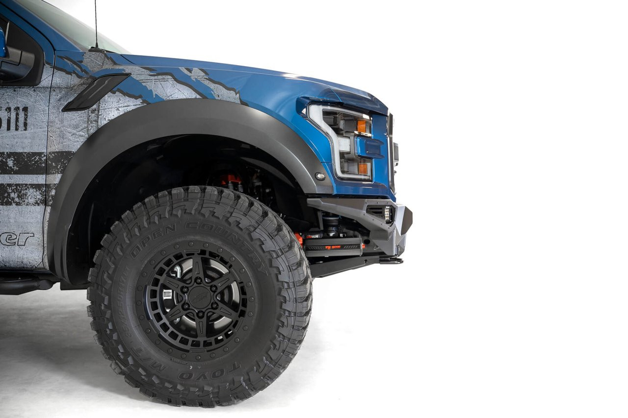 Bomber Front Bumper (F110012140103) — installed view