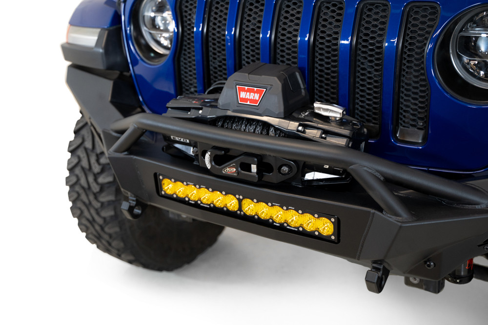 Stealth Fighter Front Bumper (F960292110103) — installed view