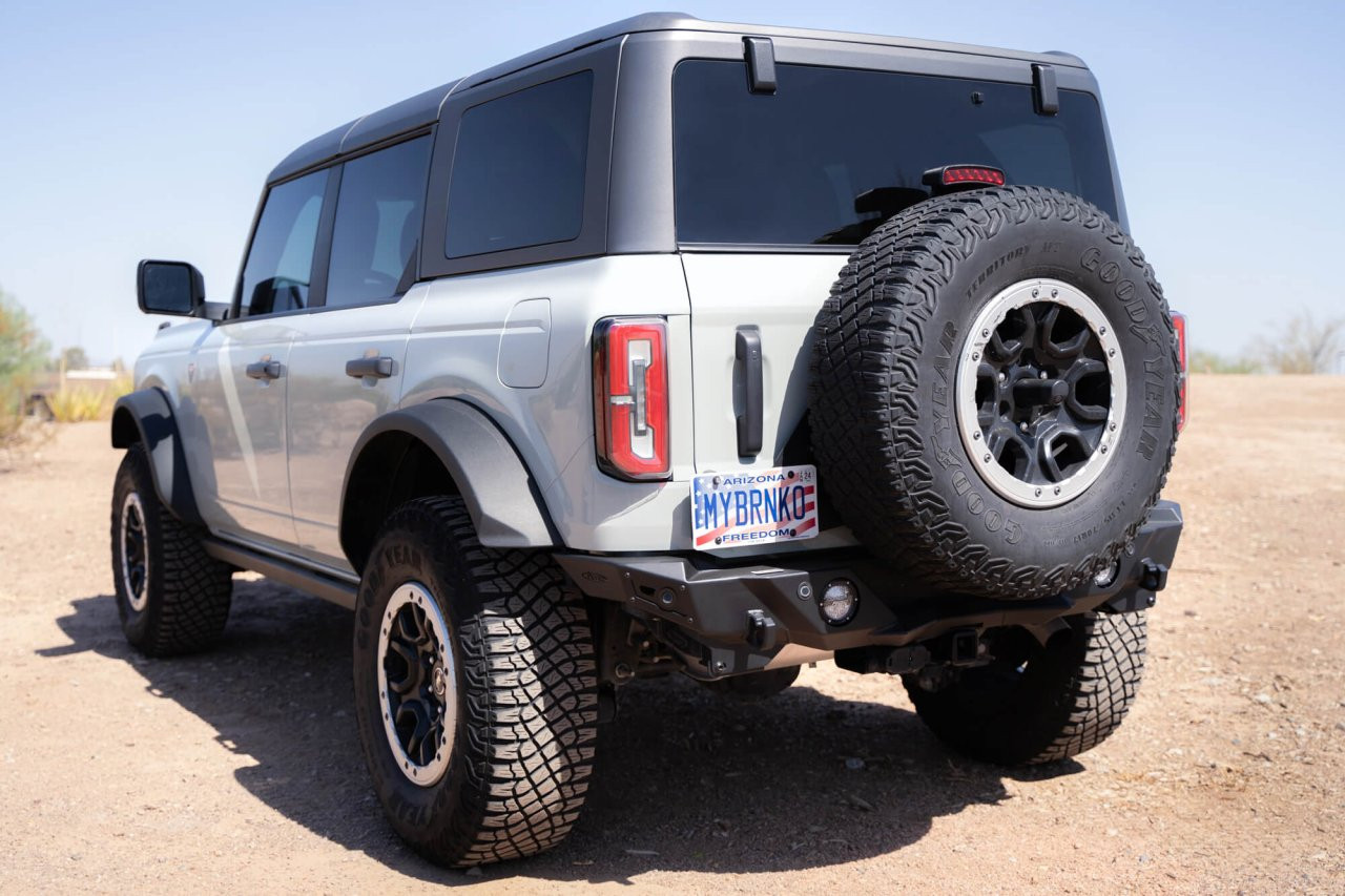 Krawler Rear Bumper (R230210030103) — installed view