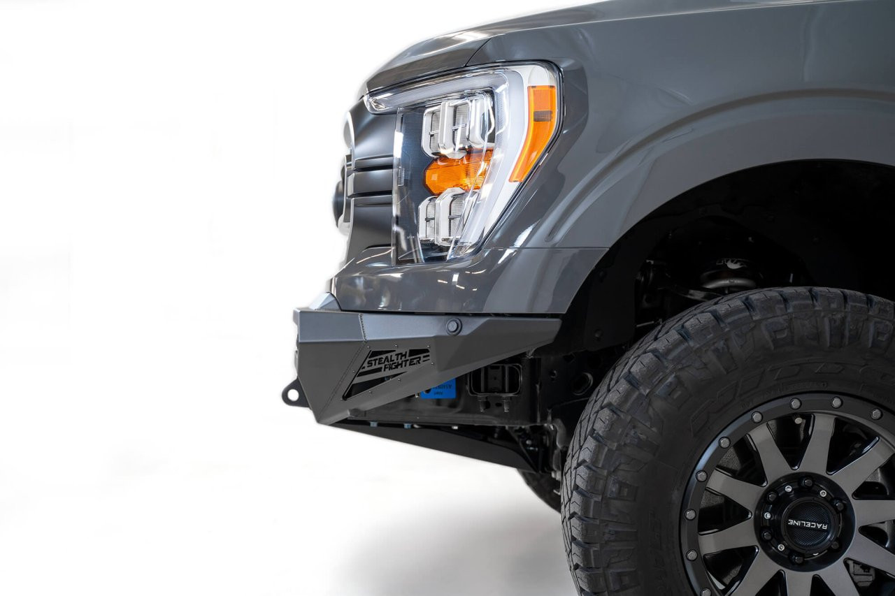 Stealth Fighter Front Bumper (F191422860103) — installed view