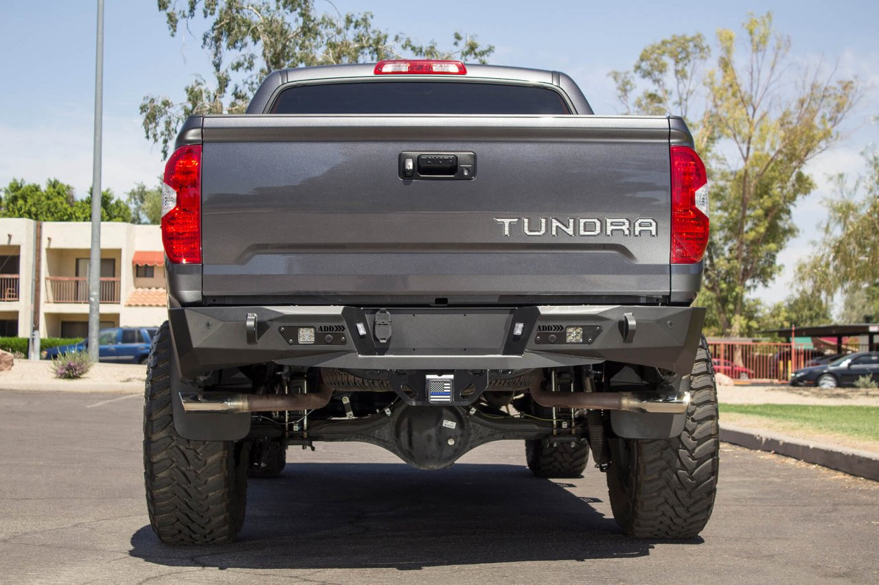 Stealth Fighter Rear Bumper (R741231280103) — installed view