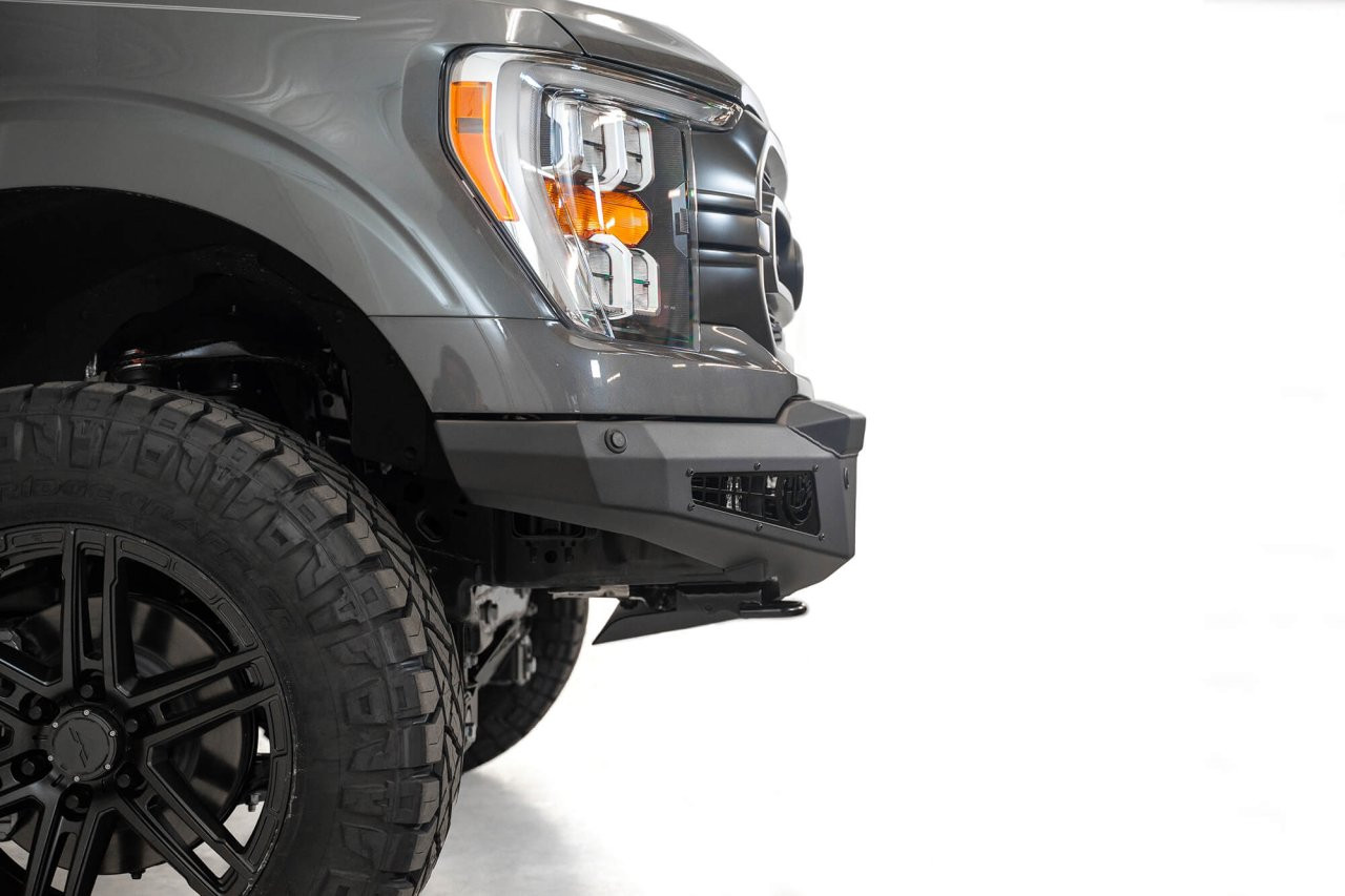 HoneyBadger Front Bumper (F197431040103) — installed view
