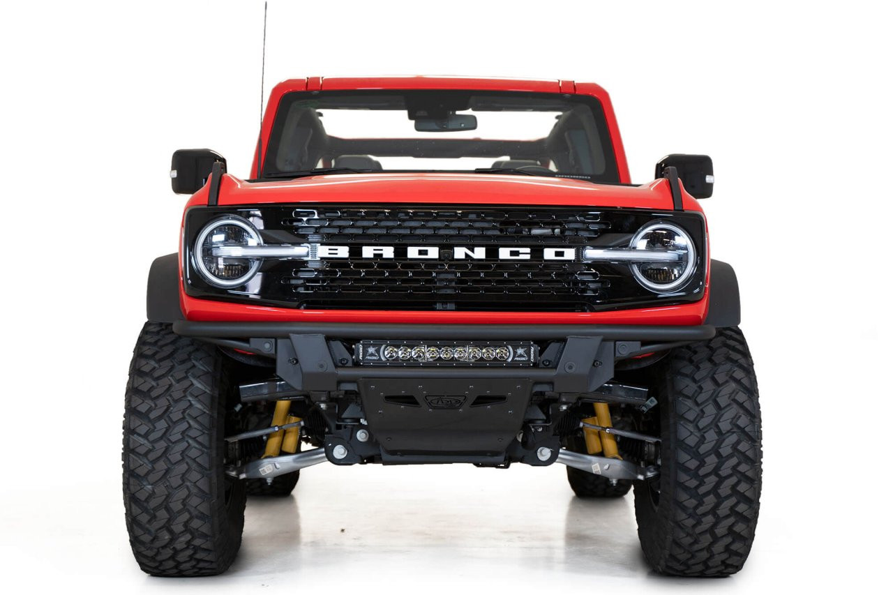 PRO Bolt-On Front Bumper (F238100010103) — installed view