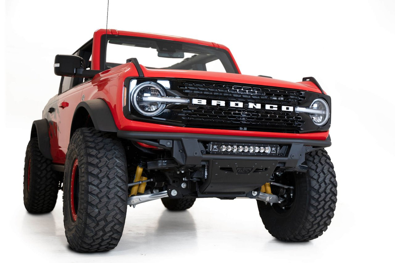 PRO Bolt-On Front Bumper (F238100010103) — installed view