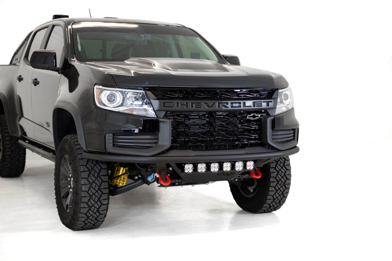 ADD PRO Bolt-on Front Bumper (F458102100103) — installed view