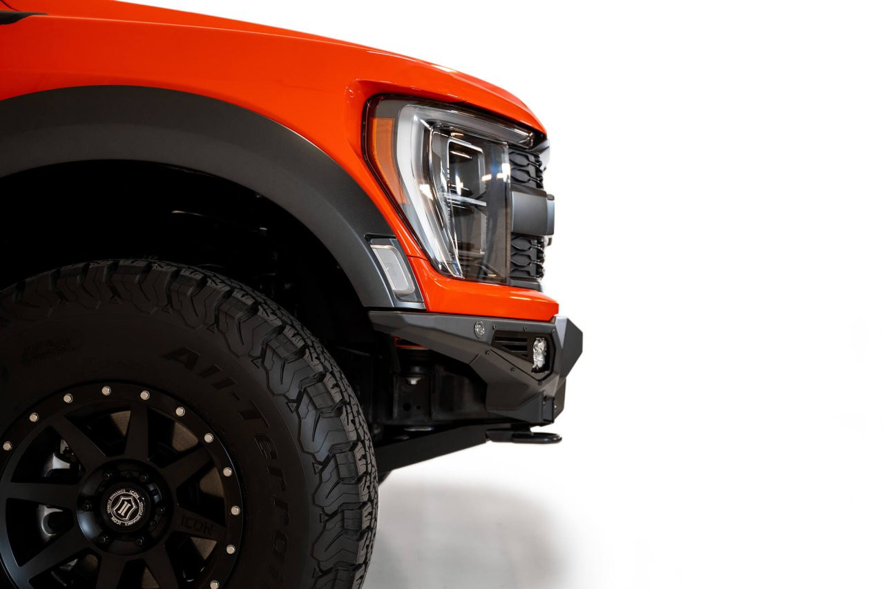 Bomber Front Bumper (F210014100103) — installed view