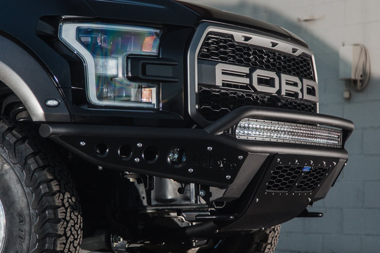 Stealth R Front Bumper (F113772890103) — installed view