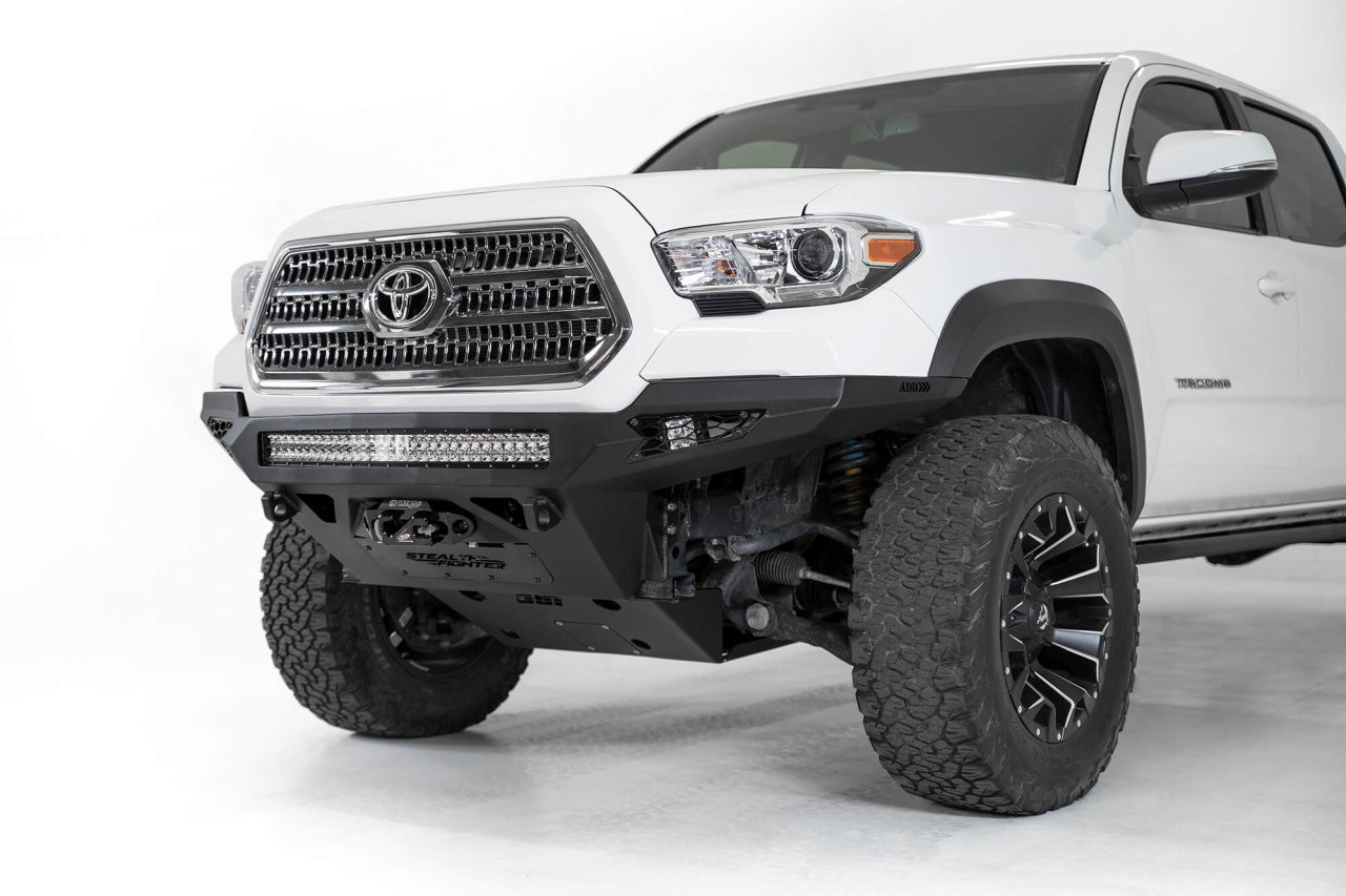 Stealth Fighter Front Bumper (F681202200103) — installed view