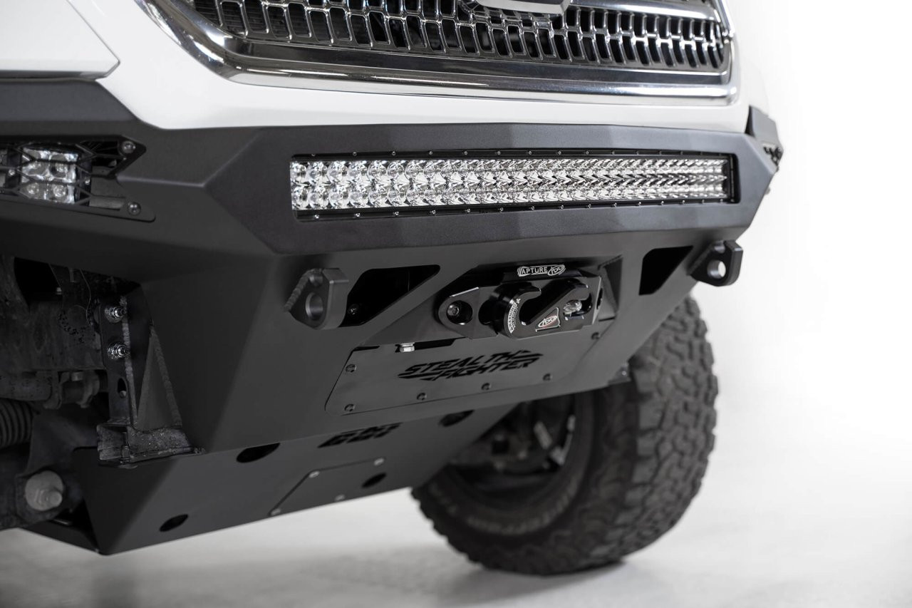 Stealth Fighter Front Bumper (F681202200103) — installed view