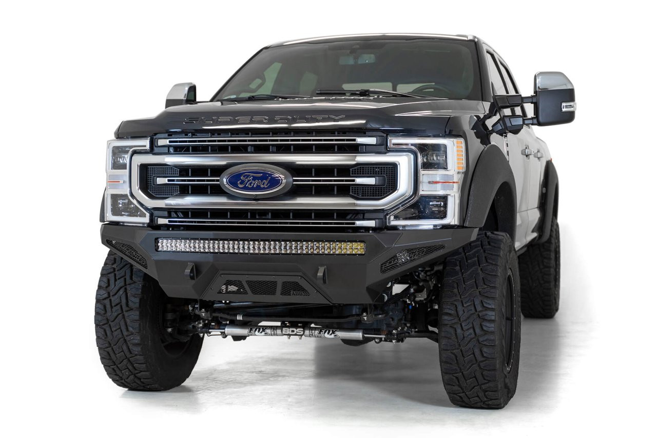 Stealth Fighter Front Bumper (F171193030103) — installed view