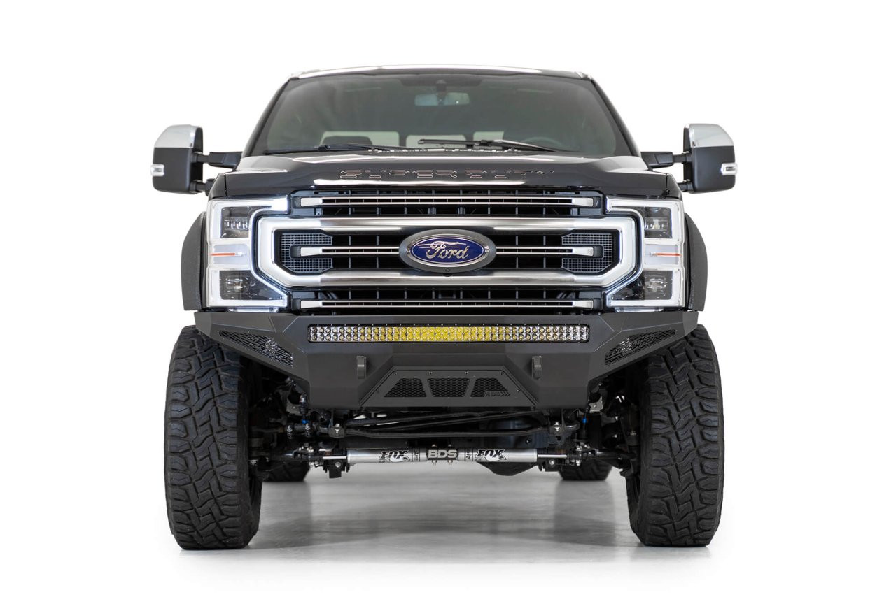 Stealth Fighter Front Bumper (F171193030103) — installed view