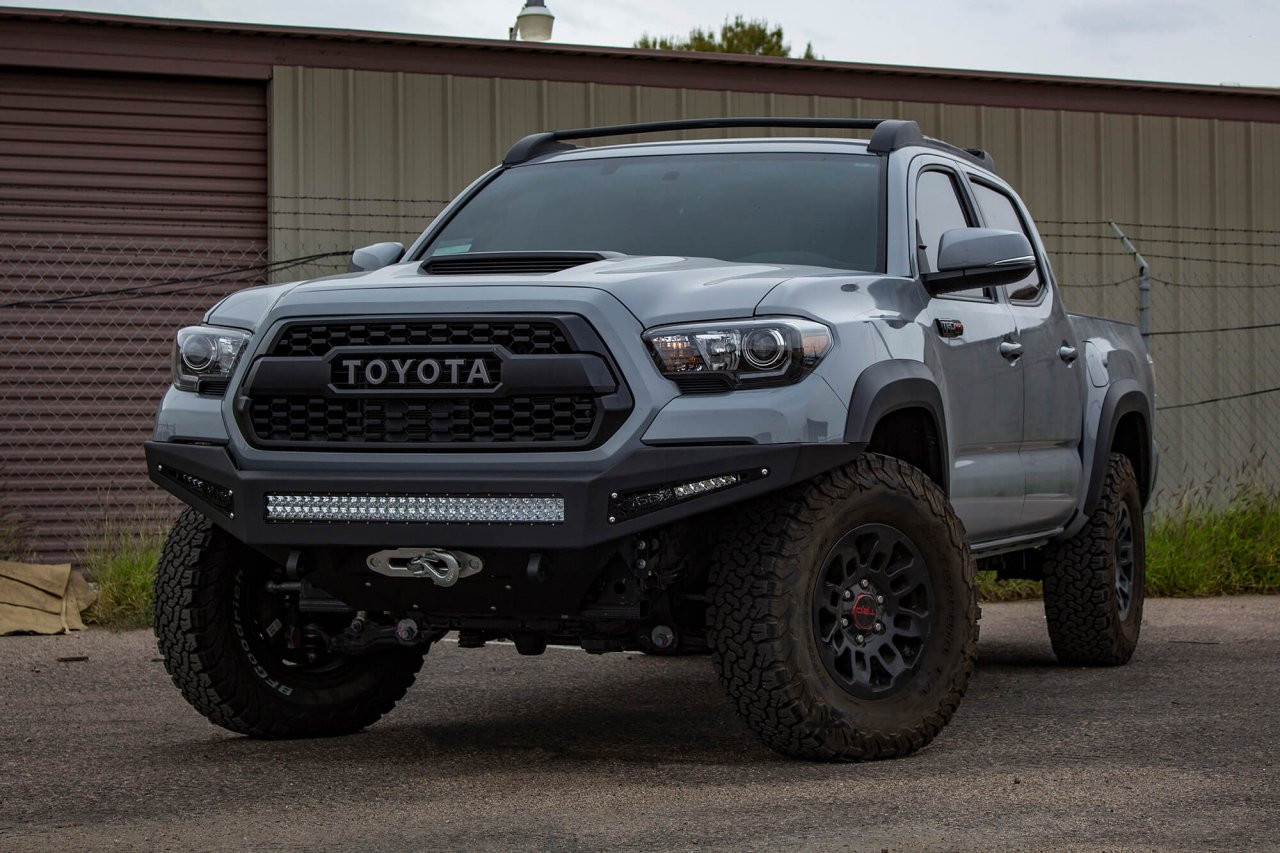 HoneyBadger Front Bumper (F687382730103) — installed view