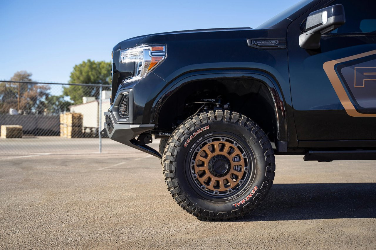 Stealth Fighter Front Bumper (F471423030103) — installed view