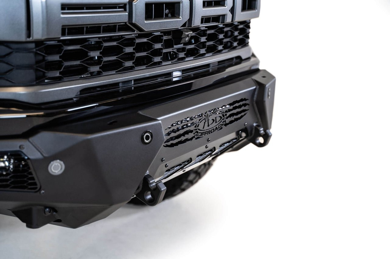HoneyBadger Front Bumper (F210211180103) — installed view