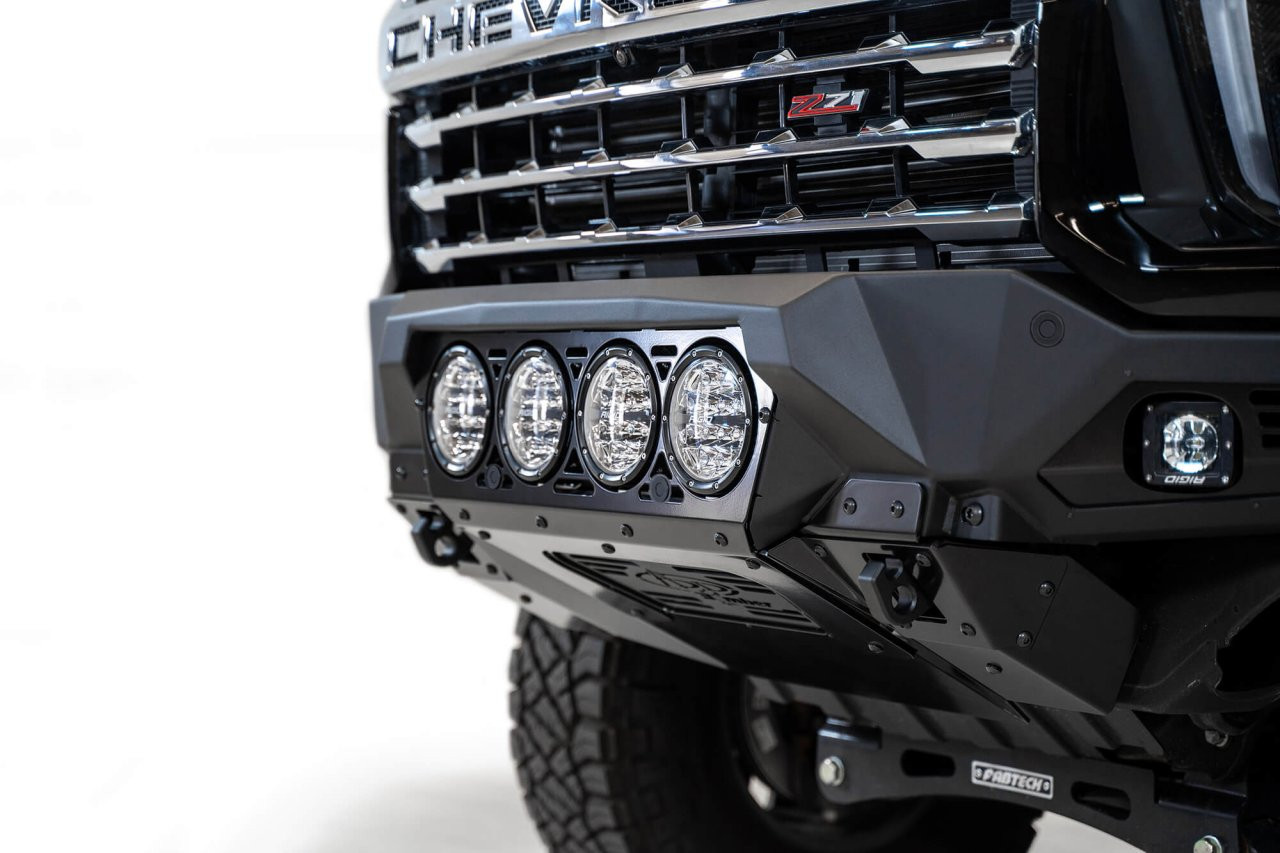 Bomber Front Bumper (F270014110103) — installed view