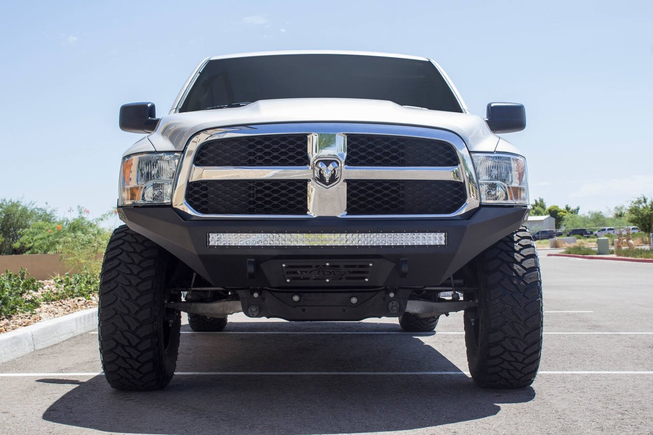 Stealth Fighter Front Bumper (F501192770103) — installed view