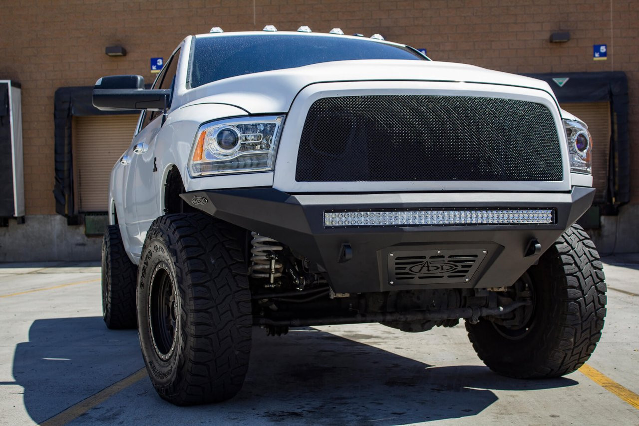 Stealth Figther Front Bumper (F511182770103) — installed view