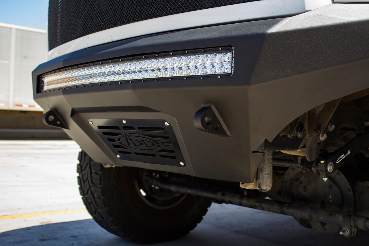 Stealth Figther Front Bumper (F511182770103) — installed view