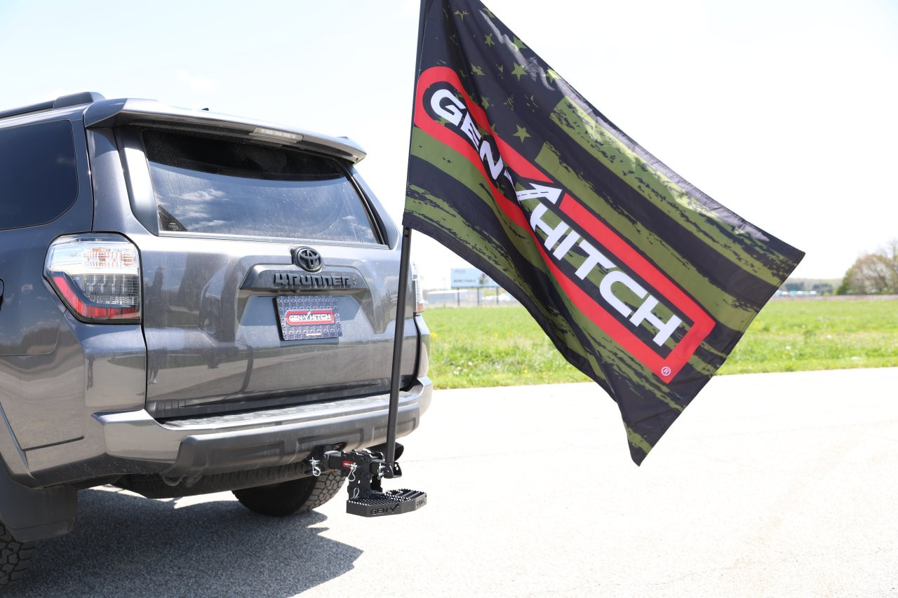 Flag Pole (GH-102208) — side view