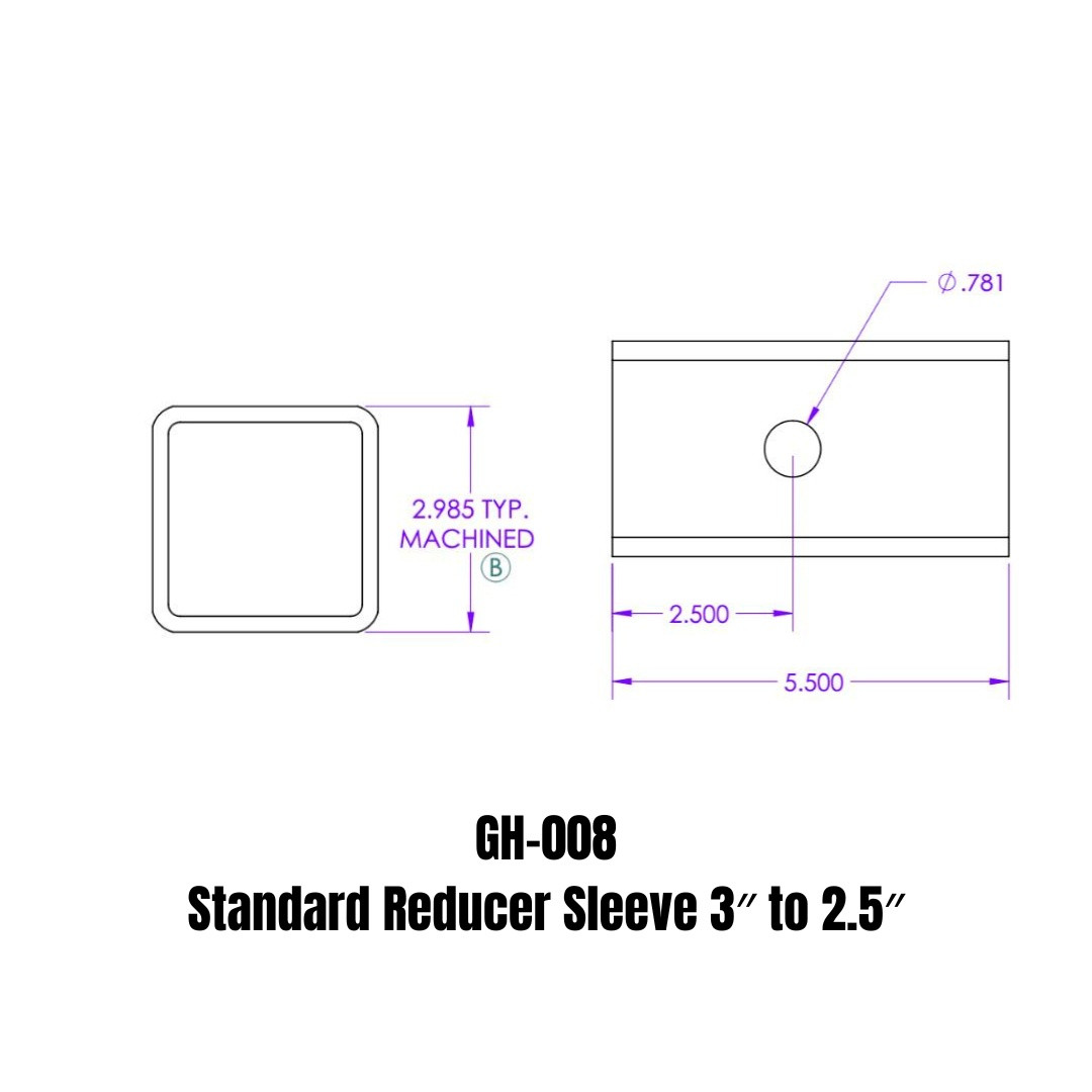 Reducer Sleeve (GH-008)