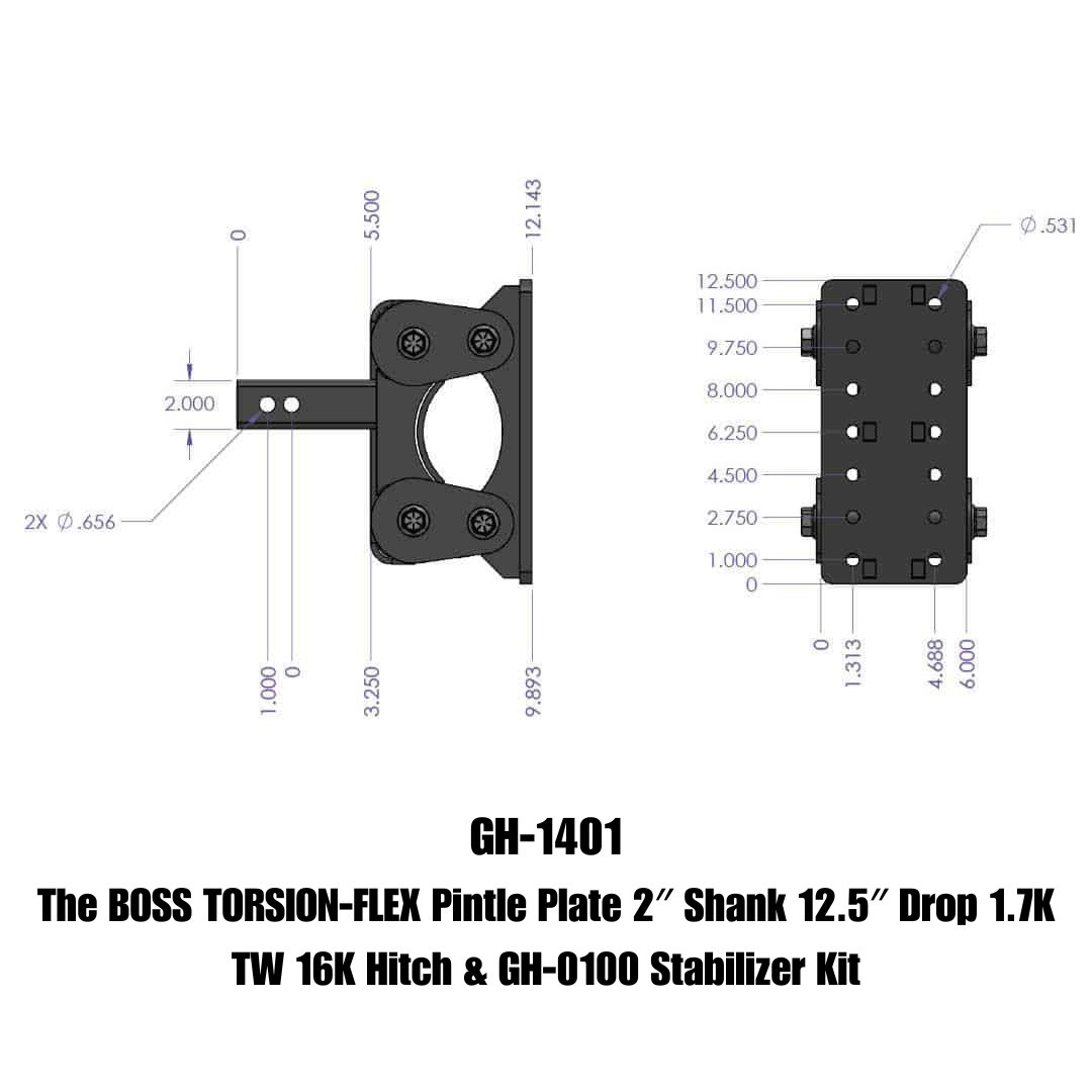 BOSS Pintle Plate (GH-1401)