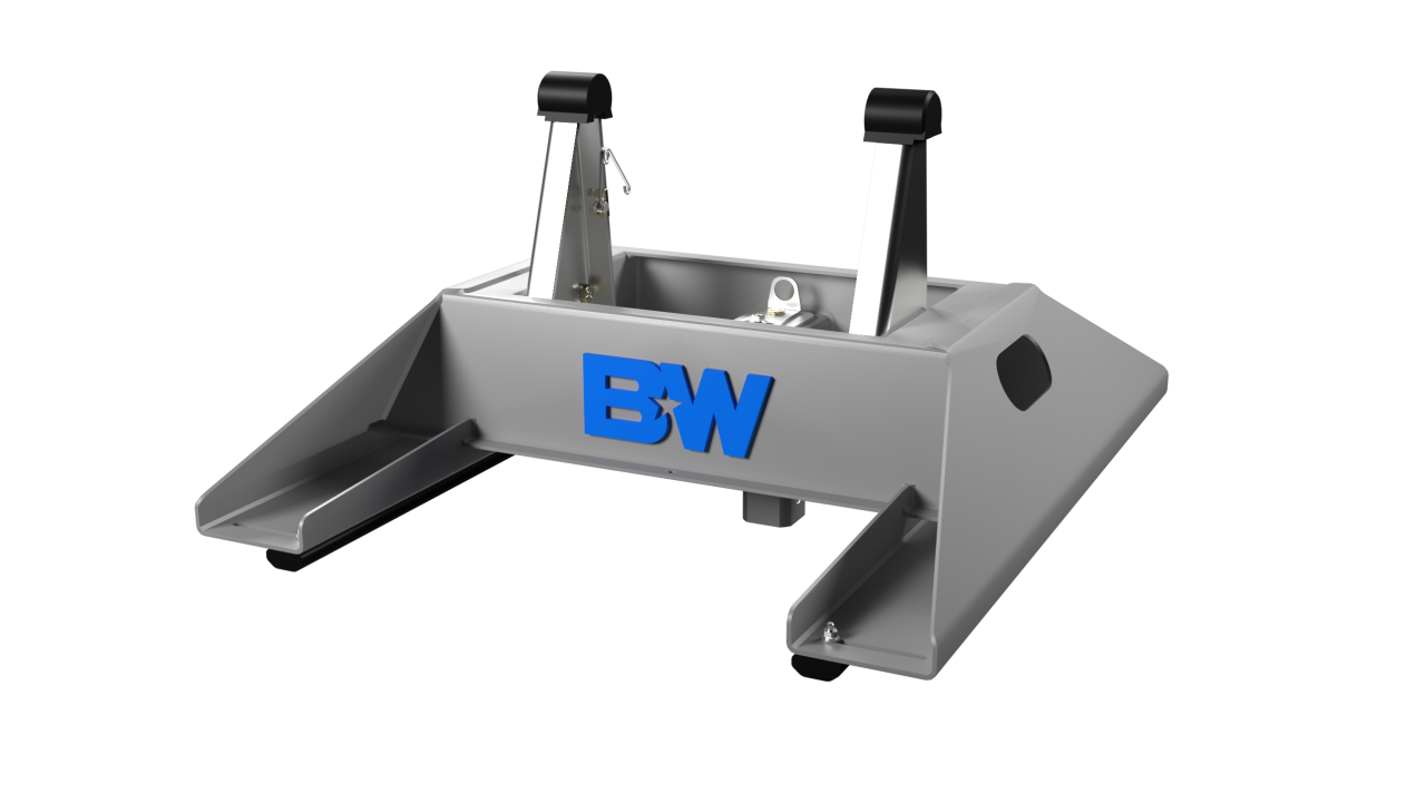 Companion 5th Wheel Hitch Base For Turnoverball — primary image
