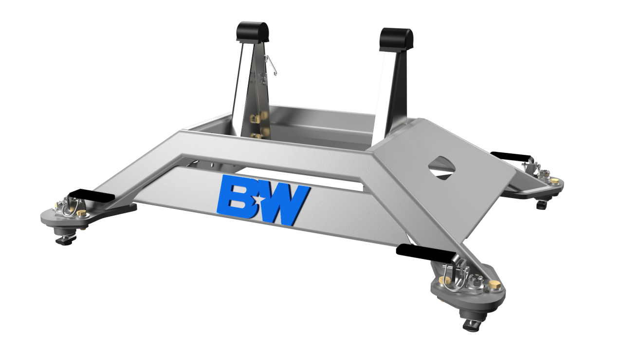 Companion 5th Wheel Hitch Base For RAM Puck System — primary image