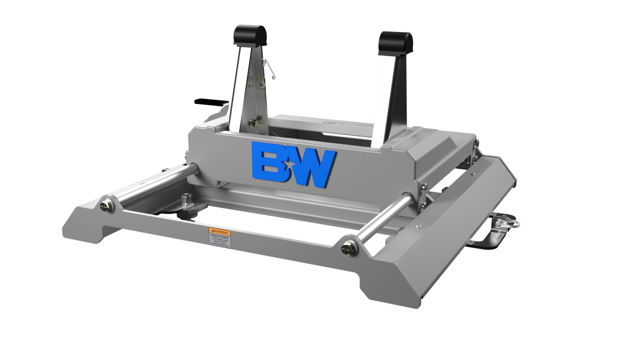 Companion Slider 5th Wheel Hitch Base For 2020-2025 GM Puck System — primary image