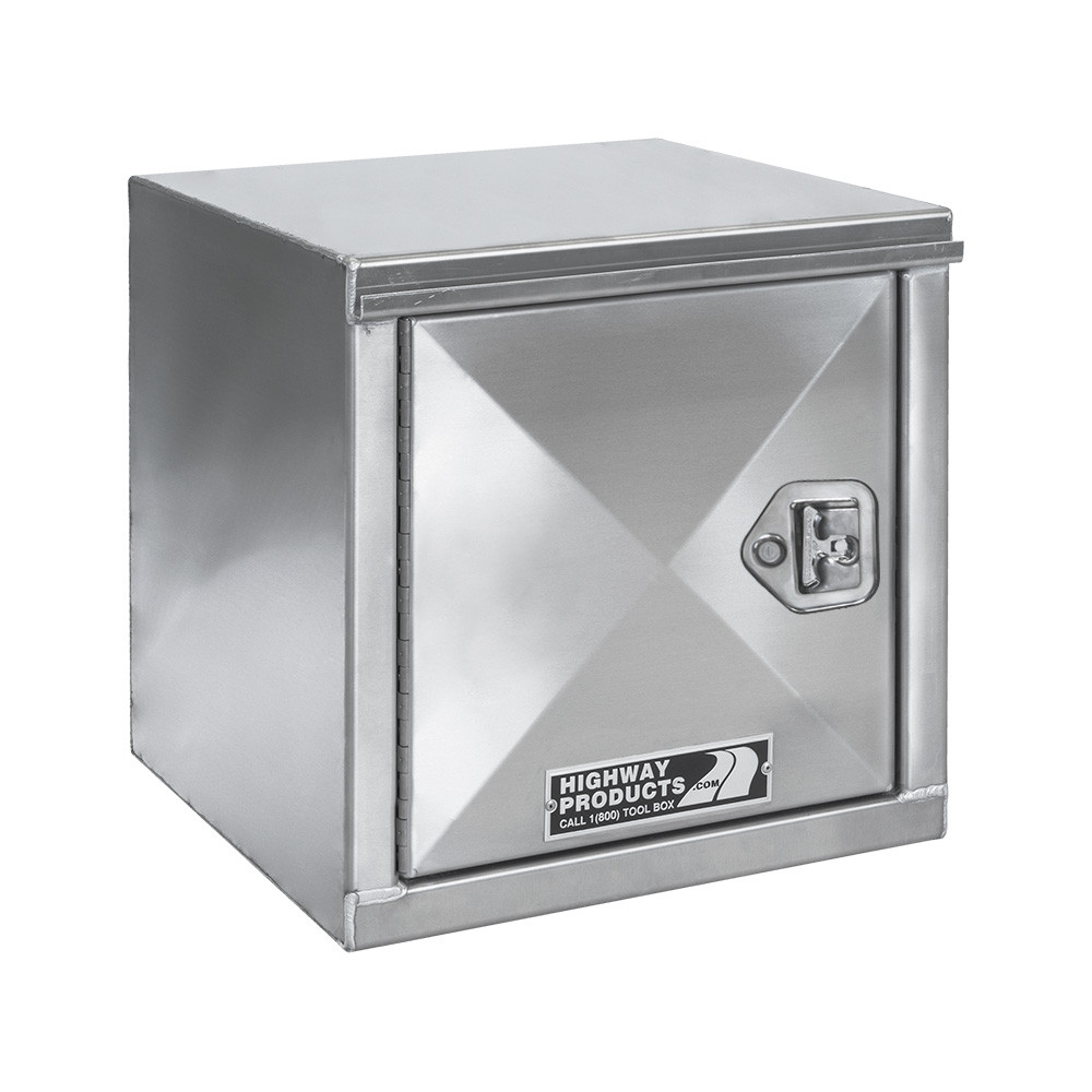 36 X 24 X 24 ALUMINUM RIGHT HAND SIDE OPEN BOX — primary image