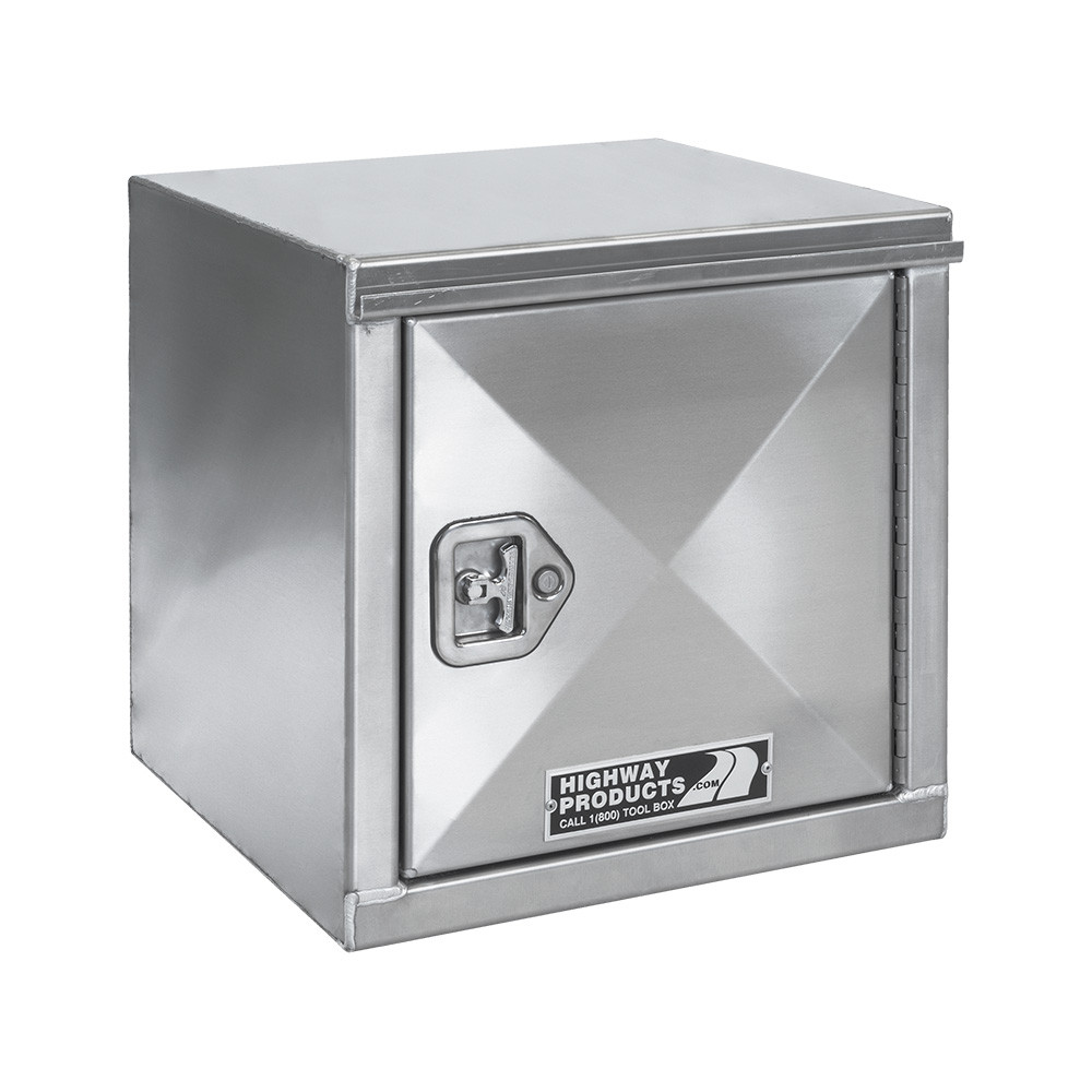 36 X 24 X 24 ALUMINUM LEFT HAND SIDE OPEN BOX — primary image