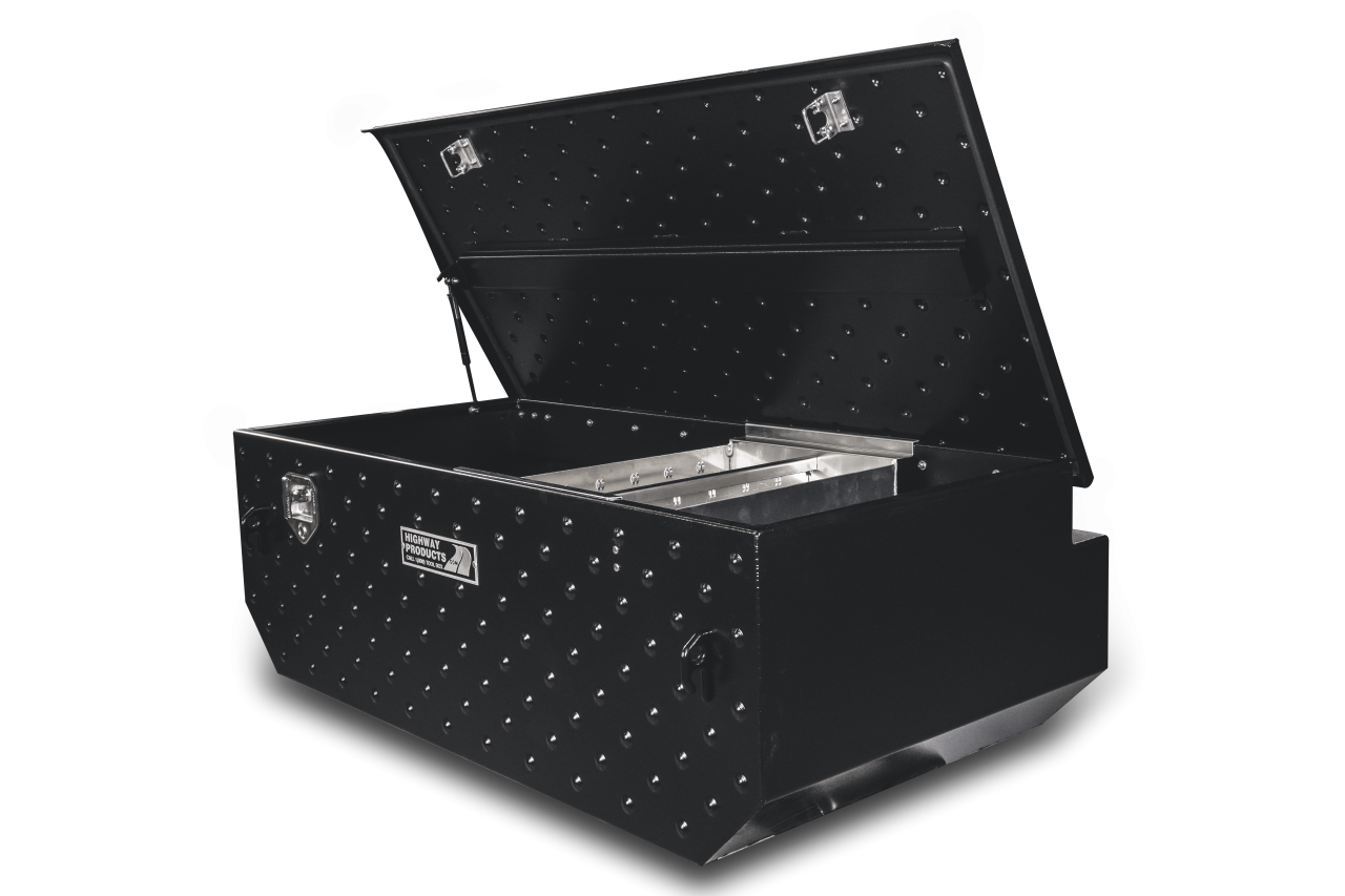 60 X 19.5 X 21 5TH WHEEL TOOL BOX WITH GLADIATOR LID, GLADIATOR BASE