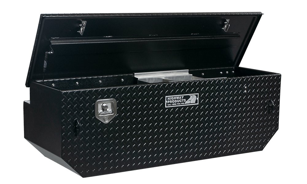 60 X 19.5 X 31 5TH WHEEL TOOL BOX WITH PLATE LID, PLATE BASE