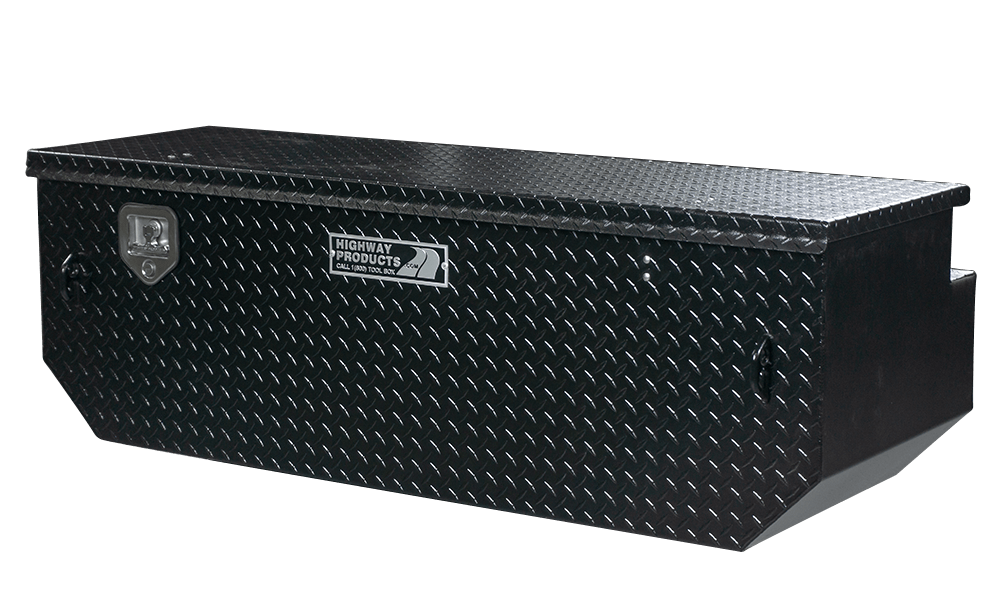 60 X 19.5 X 31 5TH WHEEL TOOL BOX WITH PLATE LID, PLATE BASE
