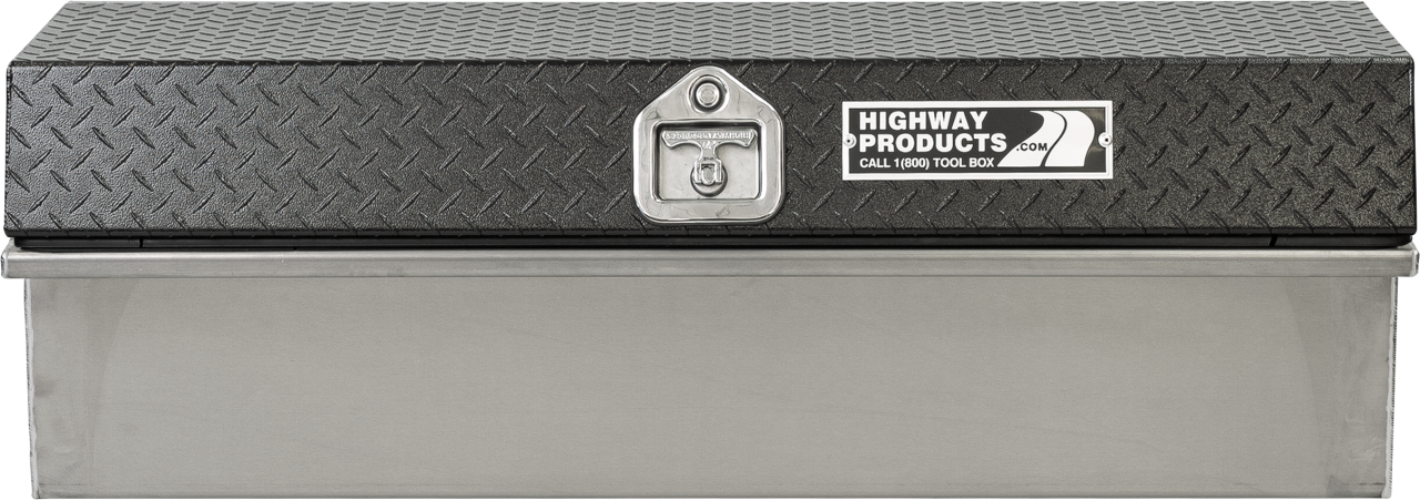 90 X 16 X 16 PASSENGER SIDE LOW SIDE TOOL BOX WITH SMOOTH ALUMINUM BASE
