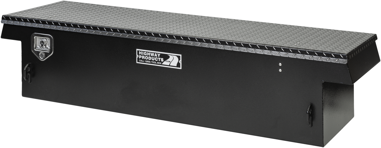 70 X 16 X 27 SINGLE LID TOOL BOX WITH SMOOTH BLACK BASE, LEOPARD LID
