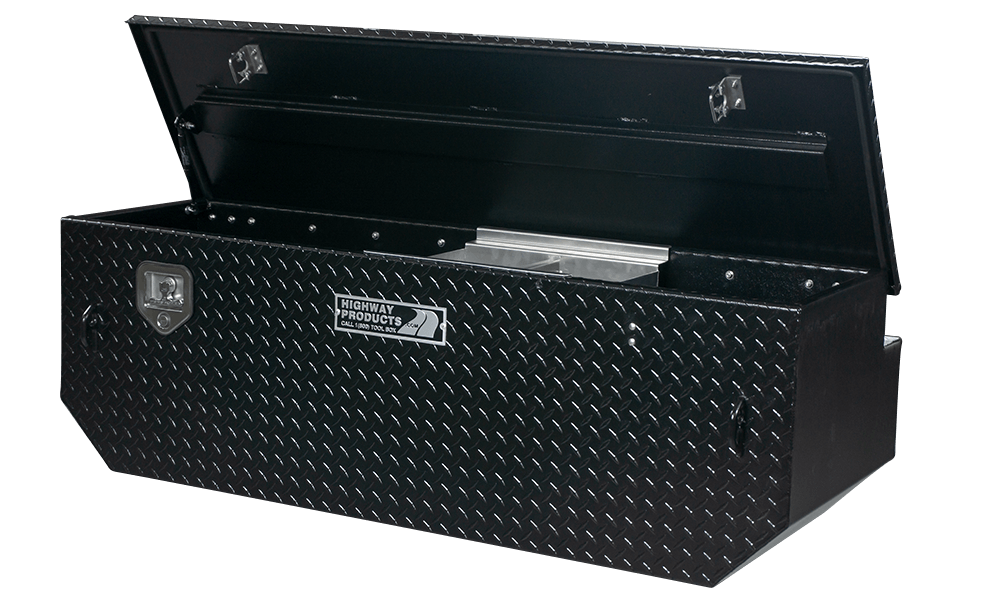 60 X 19.5 X 25 5TH WHEEL TOOL BOX WITH PLATE LID, PLATE BASE