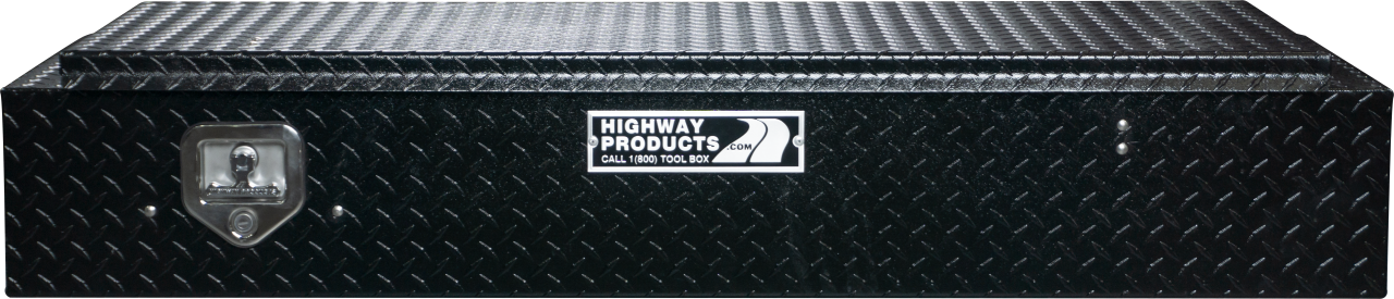 58 X 10.5 X 18 5TH WHEEL PARTNER BOX WITH BLACK DIAMOND PLATE BASE, BPLATE LID