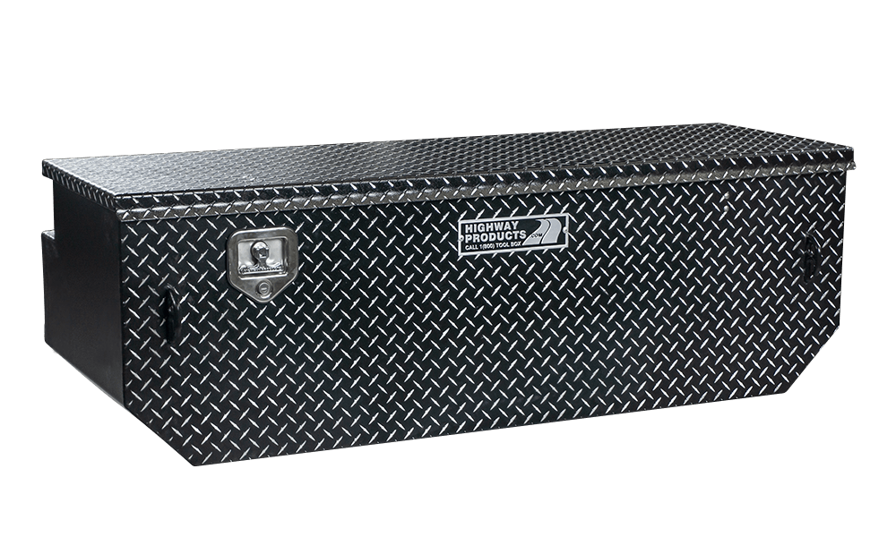 60 X 19.5 X 25 5TH WHEEL TOOL BOX WITH LEOPARD LID, LEOPARD BASE