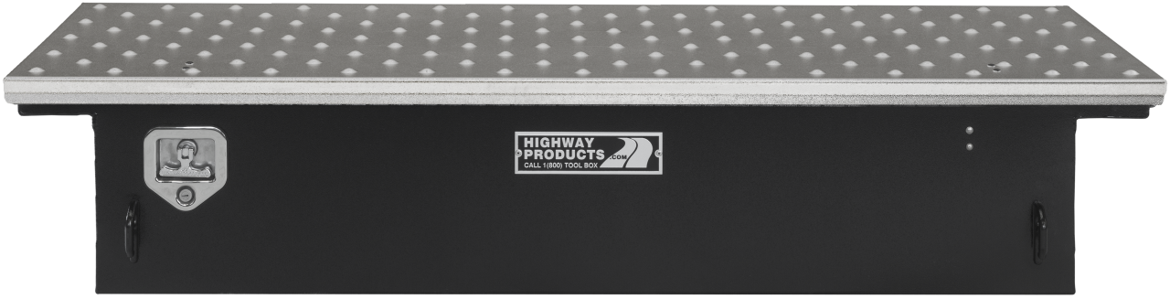 70 X 13.5 X 27 LOW PROFILE TOOL BOX WITH SMOOTH BLACK BASE, GLADIATOR LID — primary image